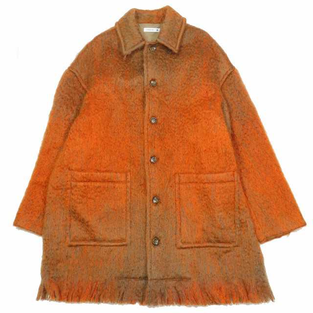 中古】未使用品 EDIFICE 別注 × THROW MOHAIR SHAGGY JACKET モヘア ...