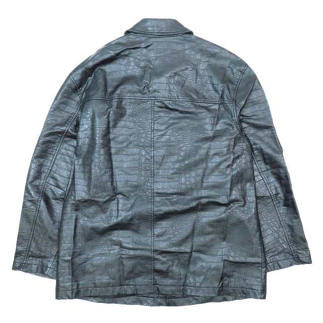 中古】22SS シュプリーム SUPREME Faux Croc Car Coat 