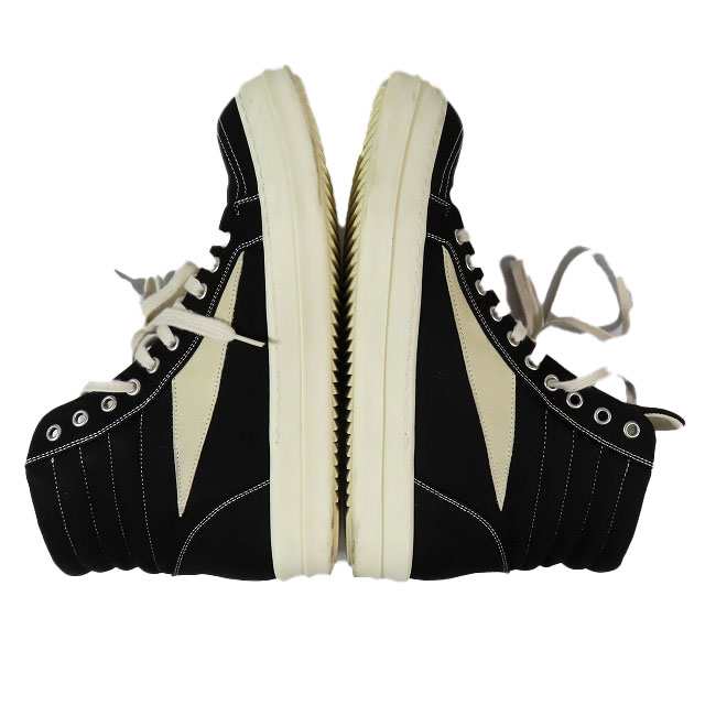 中古】リックオウエンス Rick Owens DRKSHDW ダークシャドウ VINTAGE HIGH SNEAKS ハイカットスニーカー 靴  シューズ ブラック