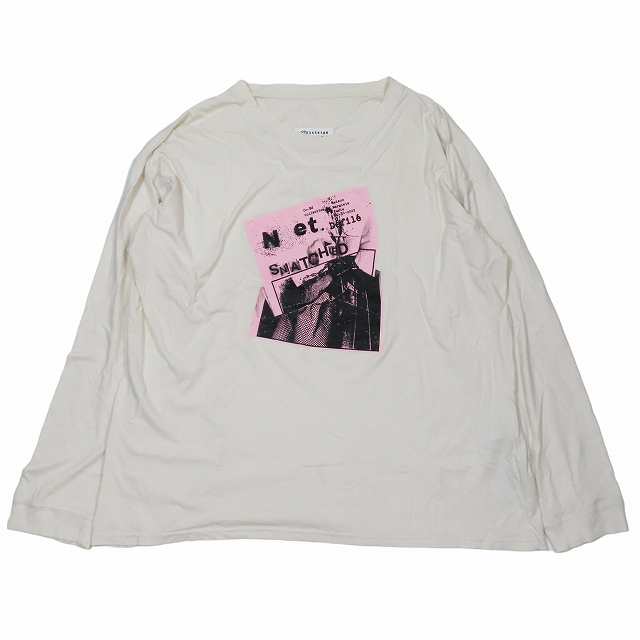 【中古】24SS メゾンマルジェラ Maison Margiela 1 10 L/S TEE WHITE Tシャツ 長袖 L S50GC0698