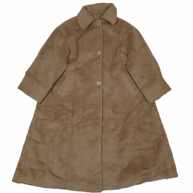 新品　アニオナ　AGNONA ブラウンジャケット　ウールコート　52 ポケット4 新品 アニオナ AGNONA ブラウンジャケット ウールコート 52 ポケット4