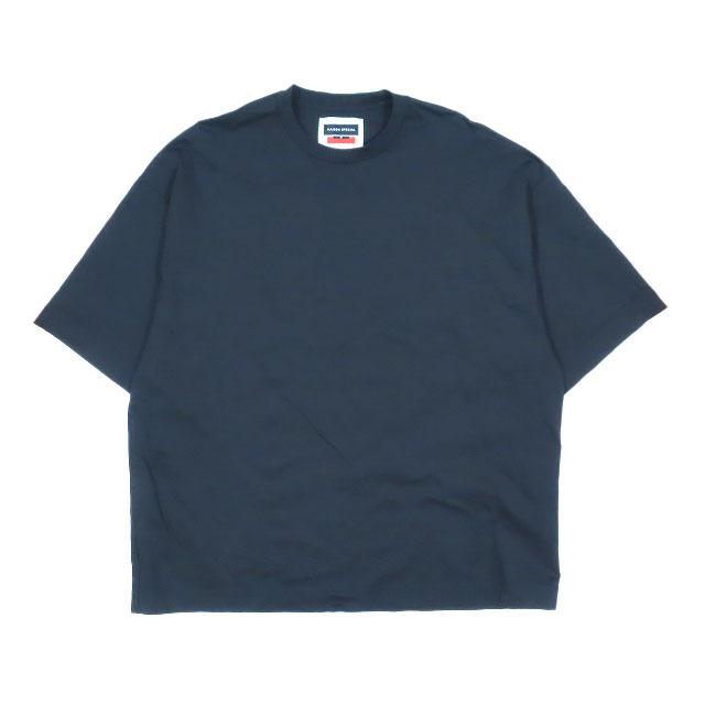 【中古】メゾンスペシャル MAISON SPECIAL ストレッチ オーバーシルエット 半袖 Tシャツ クルーネック プルオーバー 黒 01 メンズの通販は