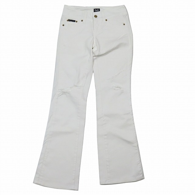 中古】未使用品 ドルガバ ドルチェ&ガッバーナ D&G ホワイト