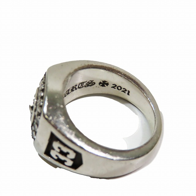 中古】クロムハーツ CHROME HEARTS チャンピオンリング 指輪 スモール ダイヤモンド RING CHAMPION SMLの通販はau  PAY マーケット - ブランド古着のベクトル | au PAY マーケット－通販サイト