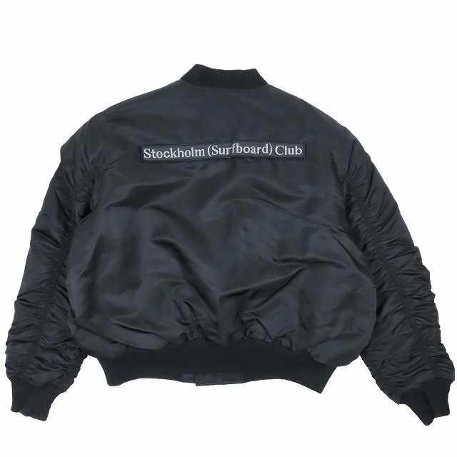 【中古】未使用品 Stockholm Surfboard Club ストックホルム サーフボード クラブ ビームス ボンバージャケット