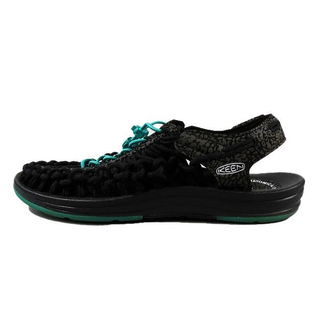 【中古】キーン KEEN x Atmos Jade Remix サンダル 靴 シューズ ブラック グリーン 25cm メンズ レディース の通販は 6,020円
