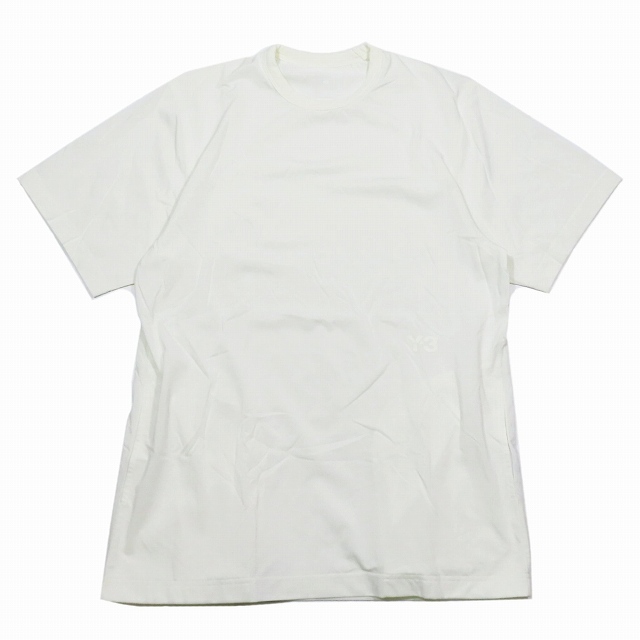 【中古】ワイスリー Y-3 YOHJI YAMAMOTO adidas PREM SS TEE Tシャツ 半袖 XS オフホワイト IV5644の通販は 8,250円