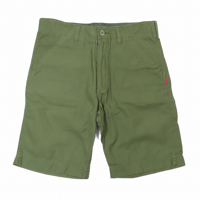 【中古】17SS ダブルタップス WTAPS BUDS SHORTS COTTON SATIN ショートパンツ ショーツ 3 カーキ 171WVDT-PTM02の通販は 5,040円