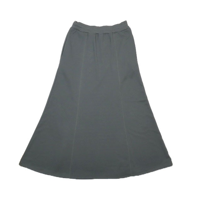 【中古】エリオポール heliopole SWEAT A LINE SKIRT スウェット Aライン スカート ロング ウエストゴム カーキ 38 レディース の通販は