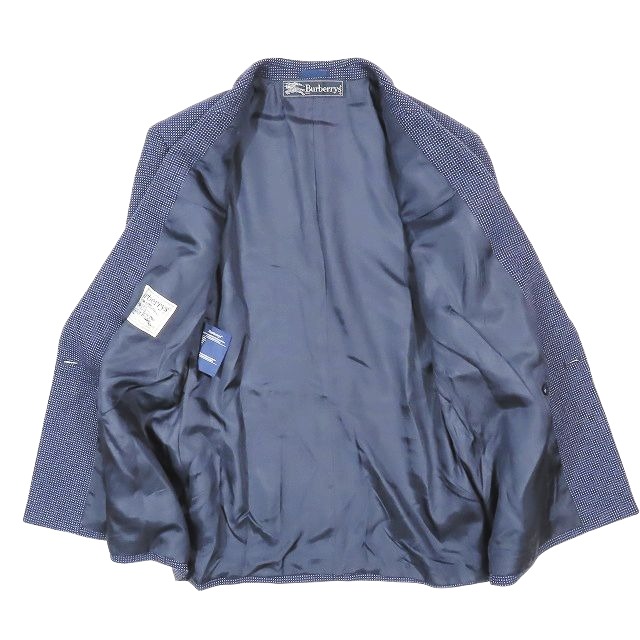 希少⭐️美品 バーバリー ダブルテーラードジャケット 紺ブレ 15