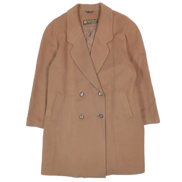 【未使用級✨】ロロピアーナ ピュア カシミヤ100% チェスターコート ダブル Loro Piana（ロロピアーナ）カシミヤ100％チェスターフィールド