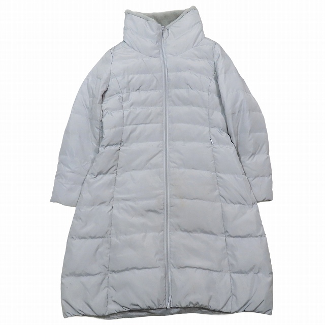 【中古】ダーマコレクション dama collection ダウンコート ロングジャケット 9AR ライトグレー/7YBA11 レディース の通販は 6,525円
