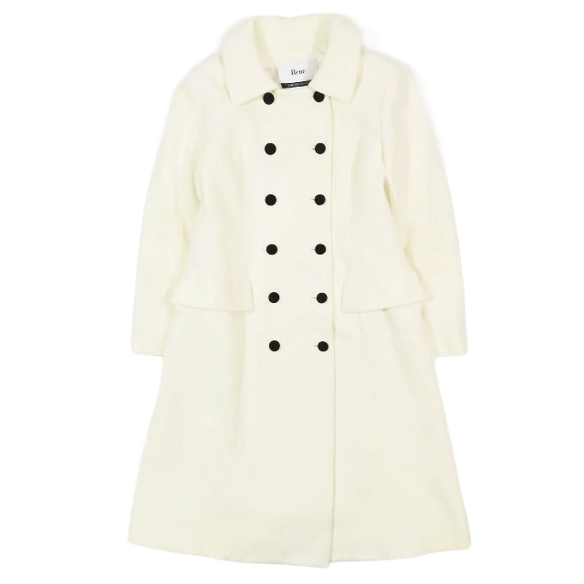 【Rene】ルネ 白ブルゾン 36 size Rene】ルネ 白ブルゾン 36 size