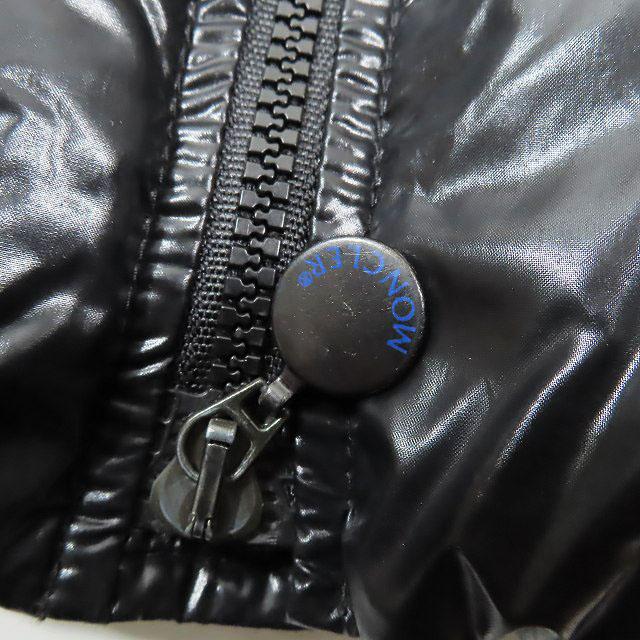 モンクレール　BADIA　バディア　ダウンジャケット　ロゴワッペン　黒　0 MONCLER BADIA モンクレール バディア ダウンジャケット ブラック