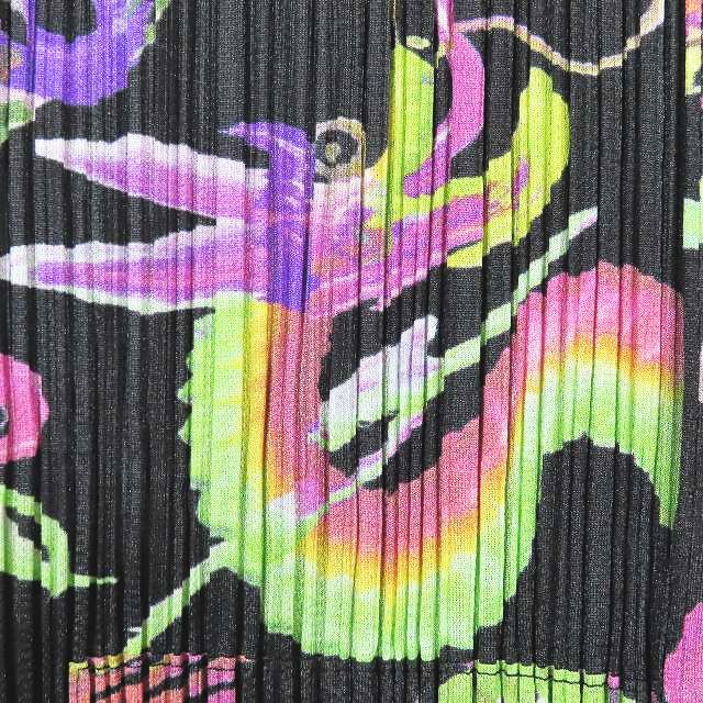 極美品 00s 2006 プリーツプリーズ イッセイミヤケ PLEATS PLEASE ISSEY MIYAKE Archive アーカイブ 龍 チャイナシャツ 3 マルチカラー 中古】極美品 00s 2006 プリーツプリーズ イッセイミヤケ PLEATS