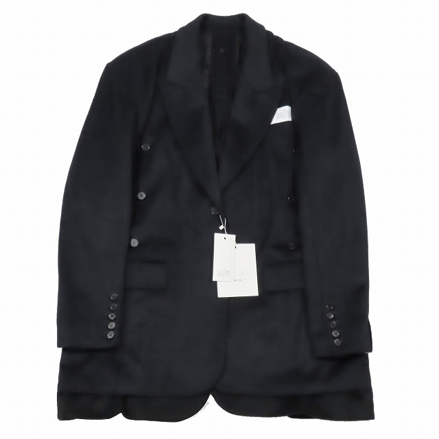 中古】未使用品 ロク rokh DOUBLE LAYERS TAILORED COAT チェスター