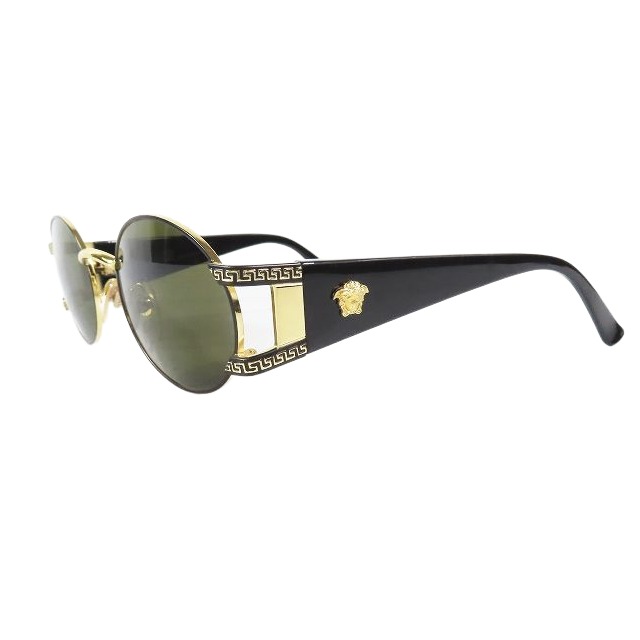 ジャンニヴェルサーチ　サングラス　ブラック　ゴールド　メデューサ　ヴィンテージ ジャンニヴェルサーチ サングラス メデューサ ゴールド ブラック