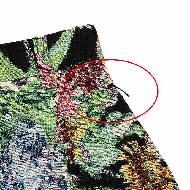 中古】美品 GOLDEN GOOSE ゴブラン タイトスカートフロントボタン