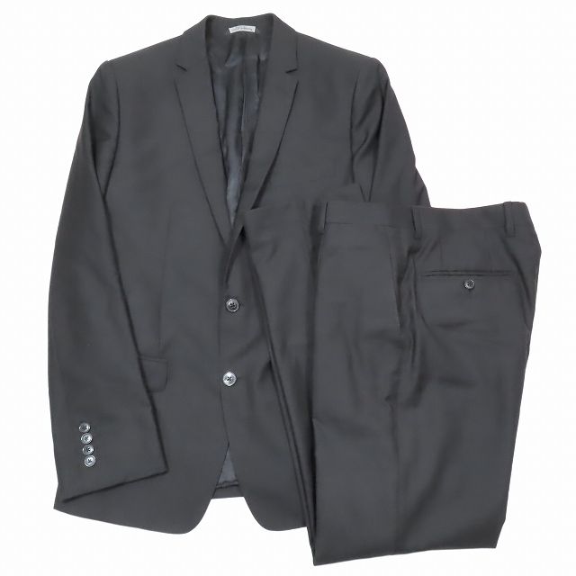 【中古】DOLCE&GABBANA スーツ セットアップ テーラードジャケット ブレザー スラックス46 黒/5 メンズ その他フォーマルスーツ(礼服)