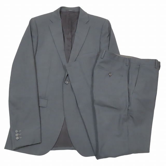 【中古】ジルサンダー JIL SANDER スーツ セットアップ ブレザー スラックス 46 グレー/6 メンズ 