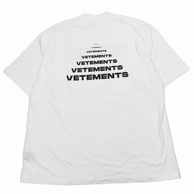 Vetements 24SS 半袖Tシャツ ホワイト S VETEMENTS（ヴェトモン）Tシャツ・カットソー 白 サイズ:L