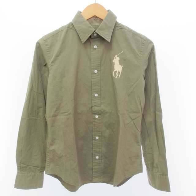 中古】ラルフローレン RALPH LAUREN シャツ ブラウス 長袖 ビック