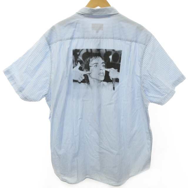 【中古】シュプリーム SUPREME 21SS Iggy Pop S/S Shirt イギー ポップ ストライプ シャツ 水色 白 XL 半袖|au PAY マーケット 【中古】シュプリーム SUPREME 21SS Iggy Pop S/S Shirt イギー ポップ ストライプ シャツ 水色 白 XL 半袖|au PAY マーケット