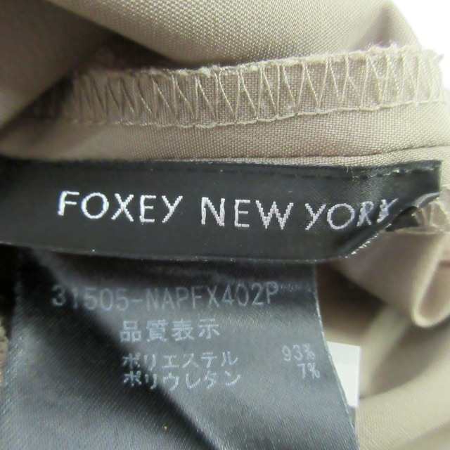 中古】フォクシーニューヨーク FOXEY NEW YORK キュロットパンツ