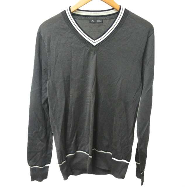 中古】メンズメルローズ MEN'S MELROSE ニット セーター Vネック