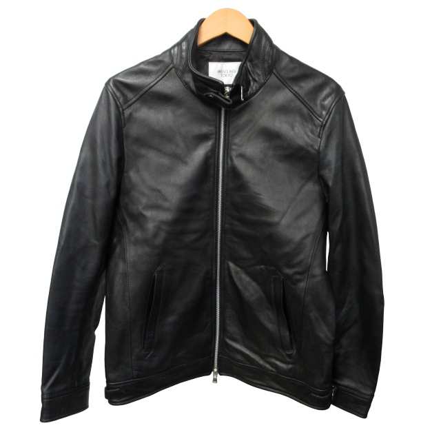 中古】メンズビギ MEN'S BIGI 美品 ラムレザー シングル ライダース