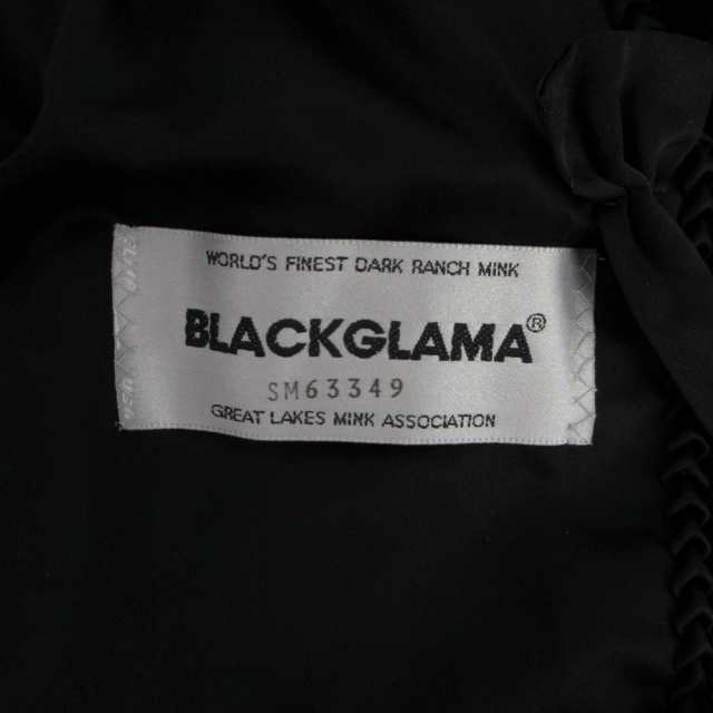 中古】BLACKGLAMA ブラックグラマ 美品 ダークランチミンクファー