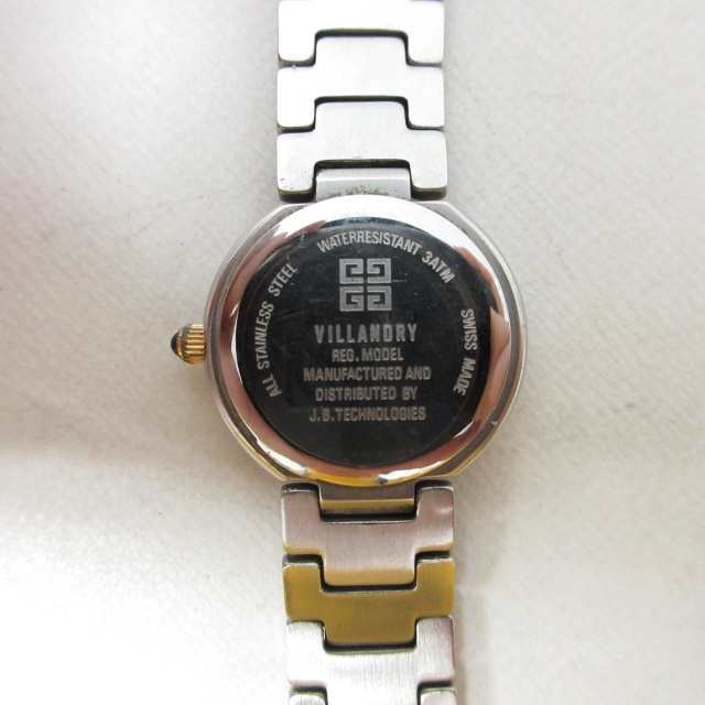 中古】ジバンシィ GIVENCHY VILLANDRY REG.MODEL ヴィンテージ 腕時計