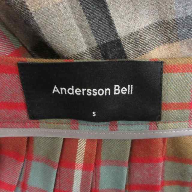 中古】andersson bell アンダースンベル 美品 ラップ プリーツスカート