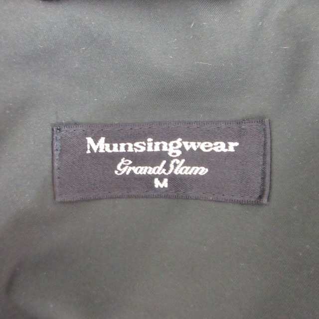 中古】マンシングウェア MUNSINGWEAR ハイネック 中綿 ブルゾン