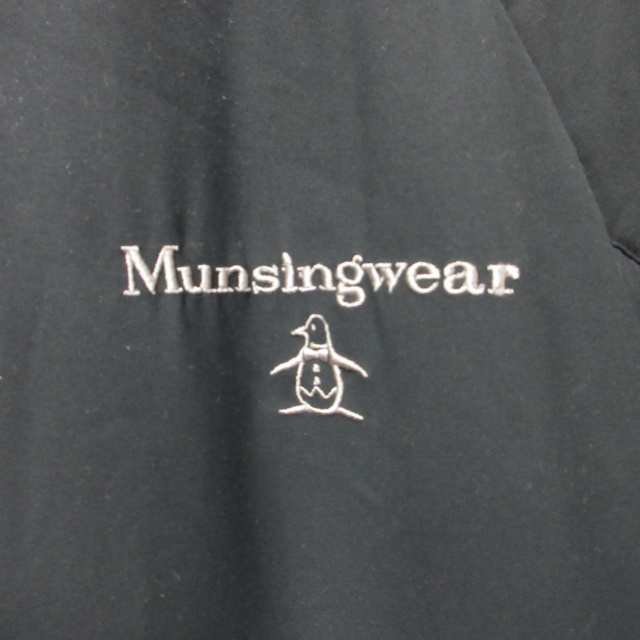 中古】マンシングウェア MUNSINGWEAR ハイネック 中綿 ブルゾン