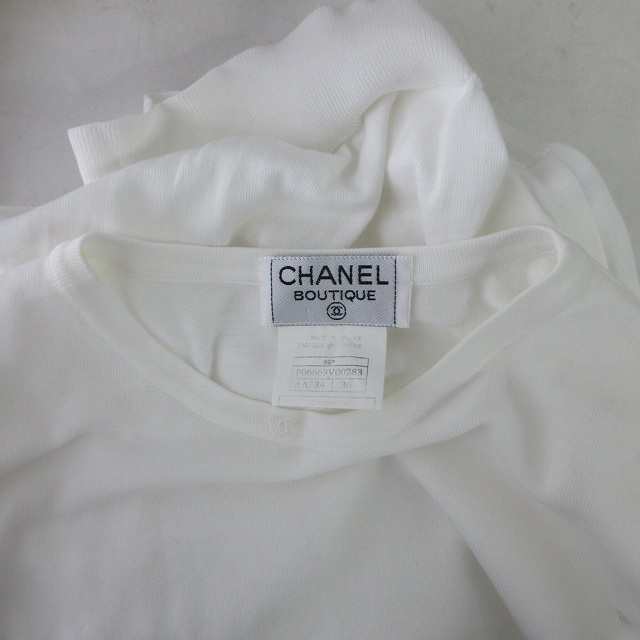 中古】シャネル CHANEL BOUTIQUE 90s 96P ヴィンテージ チビTシャツ