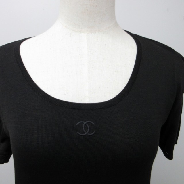 中古】シャネル CHANEL BOUTIQUE 95C 90s ヴィンテージ チビT カットソー Tシャツ フロント ココマーク 40  約L相当の通販はau PAY マーケット - ブランド古着のベクトル | au PAY マーケット－通販サイト