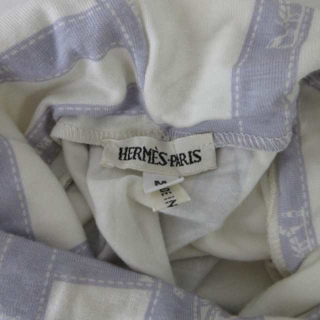 中古】エルメス HERMES マルジェラ期 ボルデュック柄 カットソー T