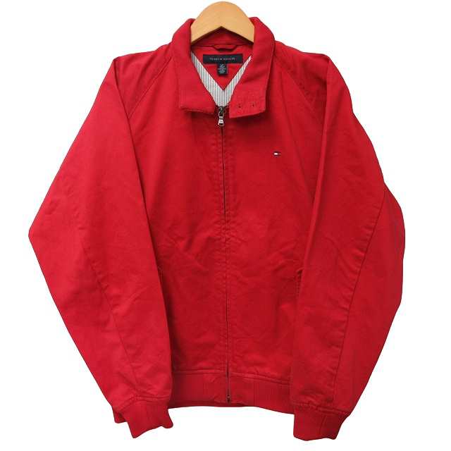 中古】トミーヒルフィガー TOMMY HILFIGER スイングトップ ブルゾン