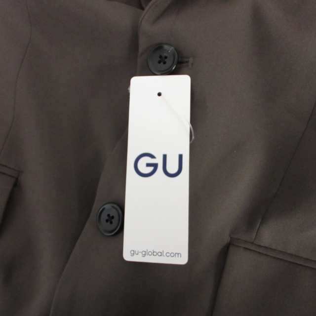GU 紺ブレ ジャケット 新品未使用 タグ付き S