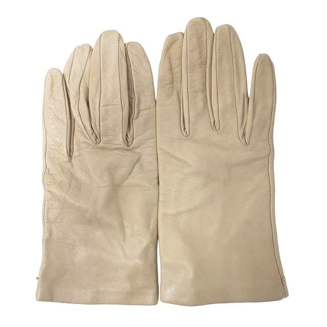 中古】Sermoneta Gloves セルモネータ グローブス 本革 レザーグローブ