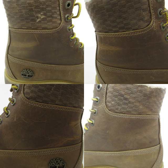 中古】ティンバーランド Timberland ×キス KITH 6IN WP WARMLINED BOOT レザーブーツ ファー A5Q2A ブラウン  28?pの通販はau PAY マーケット - ブランド古着のベクトル | au PAY マーケット－通販サイト