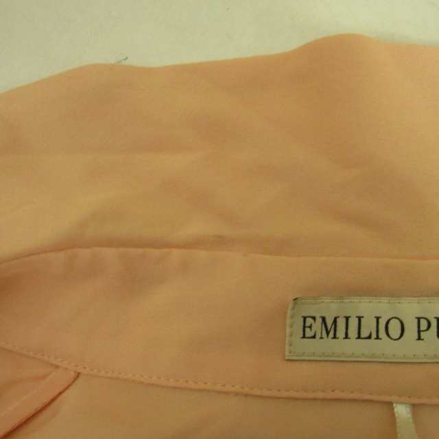 中古】エミリオプッチ EMILIO PUCCI シルク シャツ カットソー