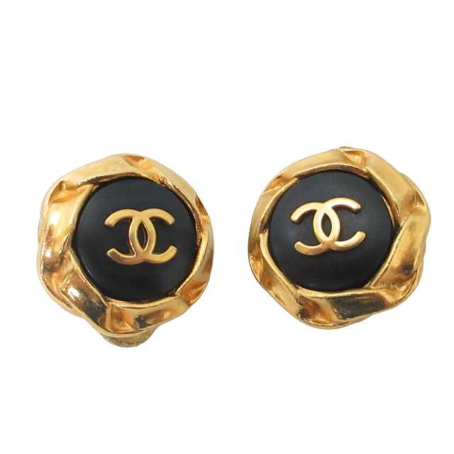 中古】シャネル CHANEL 96P ヴィンテージ イヤリング アクセサリー