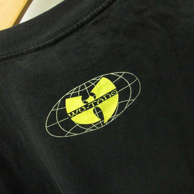 【中古】 90s ヴィンテージ WU-TANG CLAN ”FOREVER” Vintage Rap Tee PolyGram ウータン クラン  Tシャツ 約S相当 STK｜au PAY マーケット