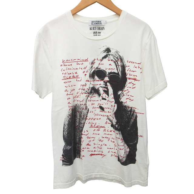 中古】ヒステリックグラマー HYSTERIC GLAMOUR Kurt Cobain カートコバーン Tシャツ カットソー 0211CT10 S  STKの通販はau PAY マーケット - ブランド古着のベクトル | au PAY マーケット－通販サイト