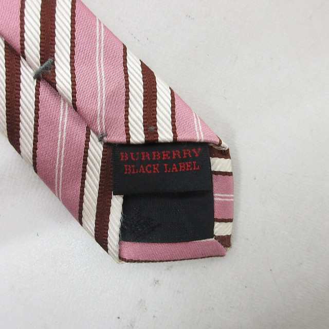 中古】バーバリーブラックレーベル BURBERRY BLACK LABEL ネクタイ