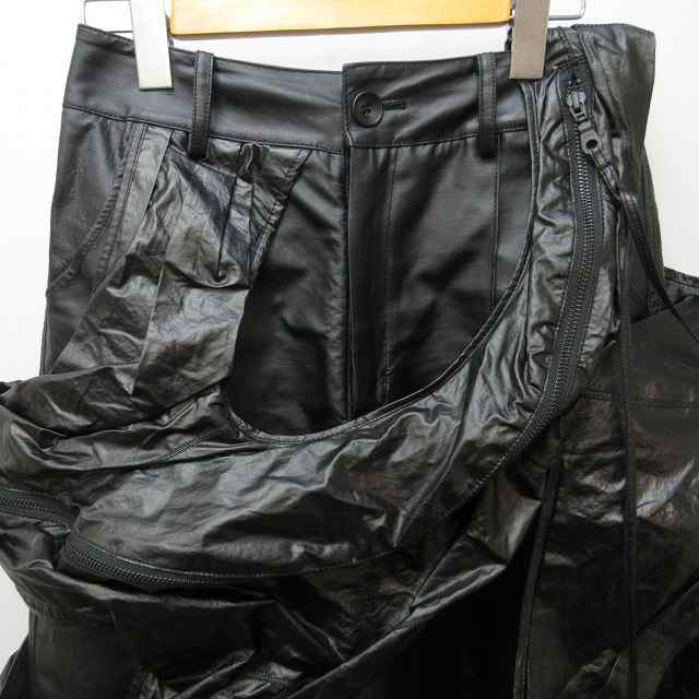 ナットエンペラーNUTEMPEROR PU LEATHER WIDEPANTS値下げ交渉