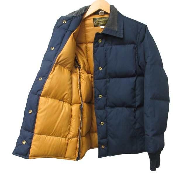 中古】エディーバウアー EDDIE BAUER ヴィンテージ 70s 黒タグ ダウンジャケット カバーオール コーデュロイ 切替 XSの通販はau  PAY マーケット - ブランド古着のベクトル | au PAY マーケット－通販サイト