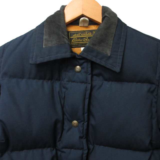 中古】エディーバウアー EDDIE BAUER ヴィンテージ 70s 黒タグ ダウン